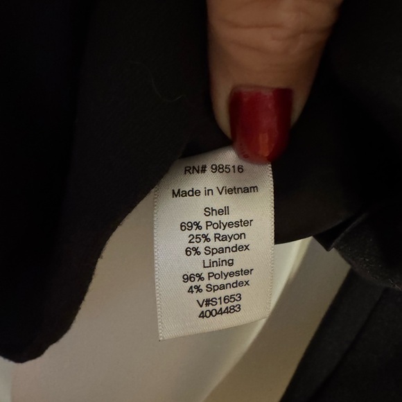 Coldwater Creek Black Jacket   Size:  6    #U - Picture 8 of 10